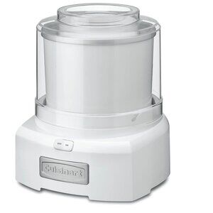 Cuisinart Ice Cream Maker Machine, 1.5 Quart Sorbet, Frozen Yogurt Maker, Double
